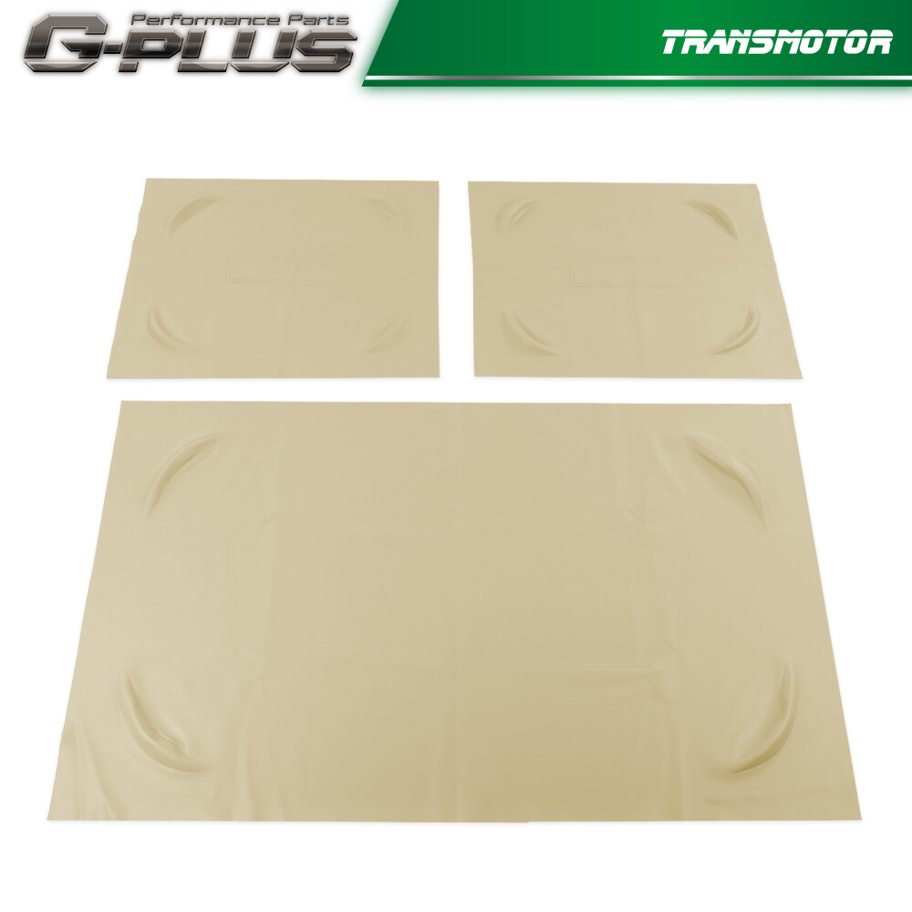 Fit For PRE-2000 DS Golf Cart 1982-2000 3X Club Car Front Seat Cover PU Leather
