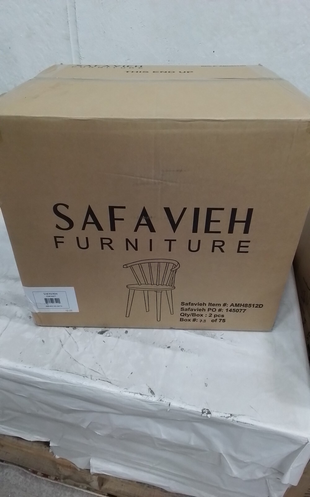Safavieh BLANCHARD SIDE CHAIR, Reduced Price 2172755282 AMH8512D
