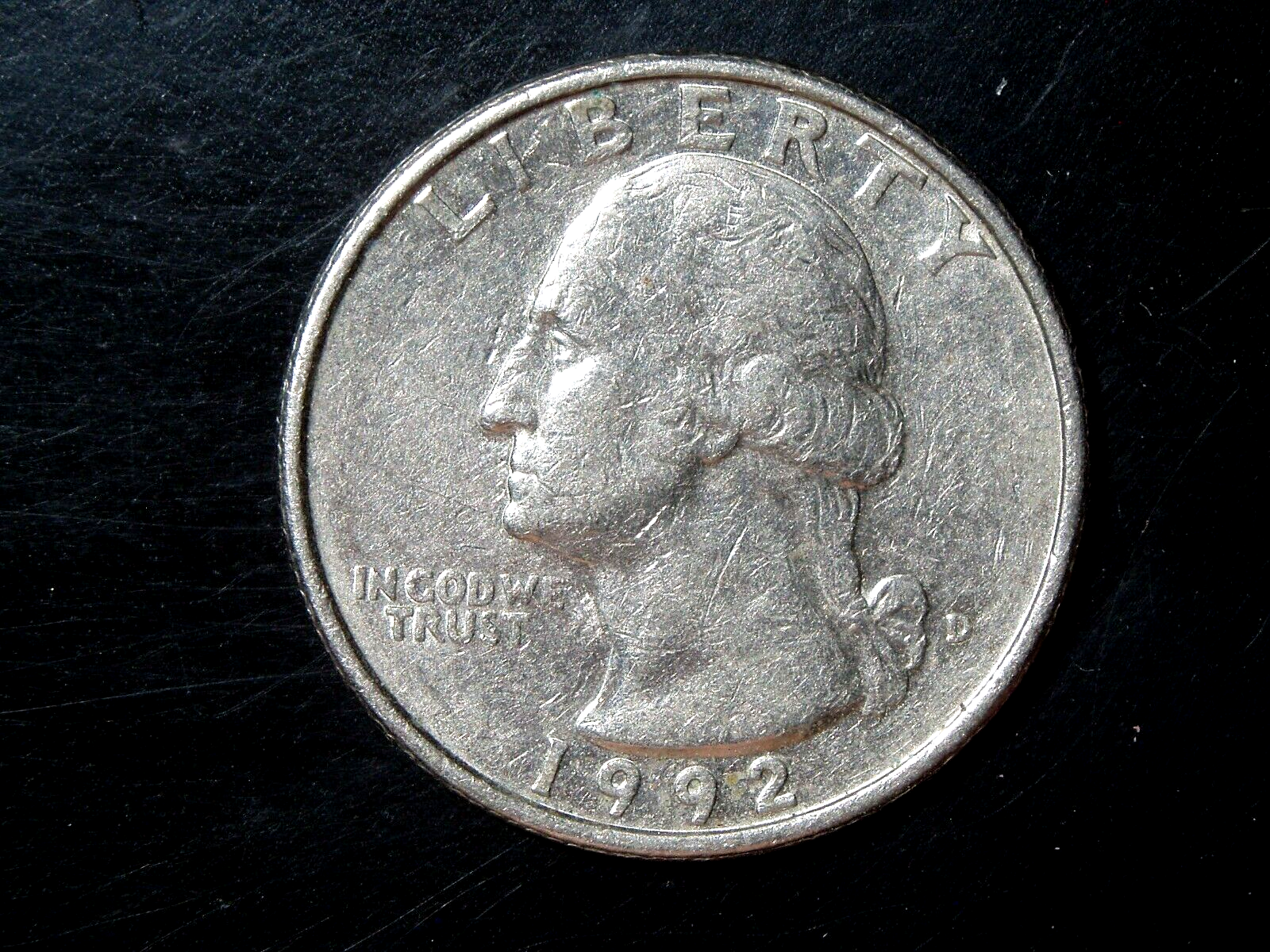 1992-D WASHINGTON QUARTER #6