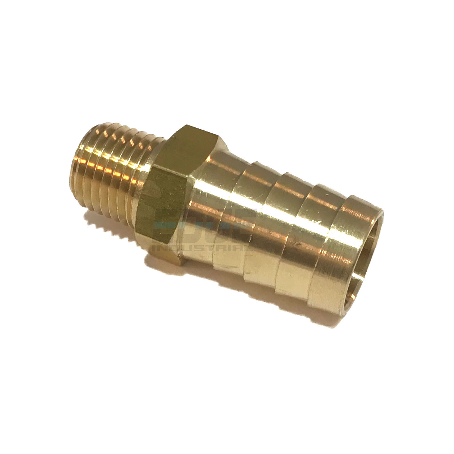 5/8 HOSE BARB X 1/4 MALE NPT Brass Pipe Fitting NPT Thread Gas Fuel Water Air
