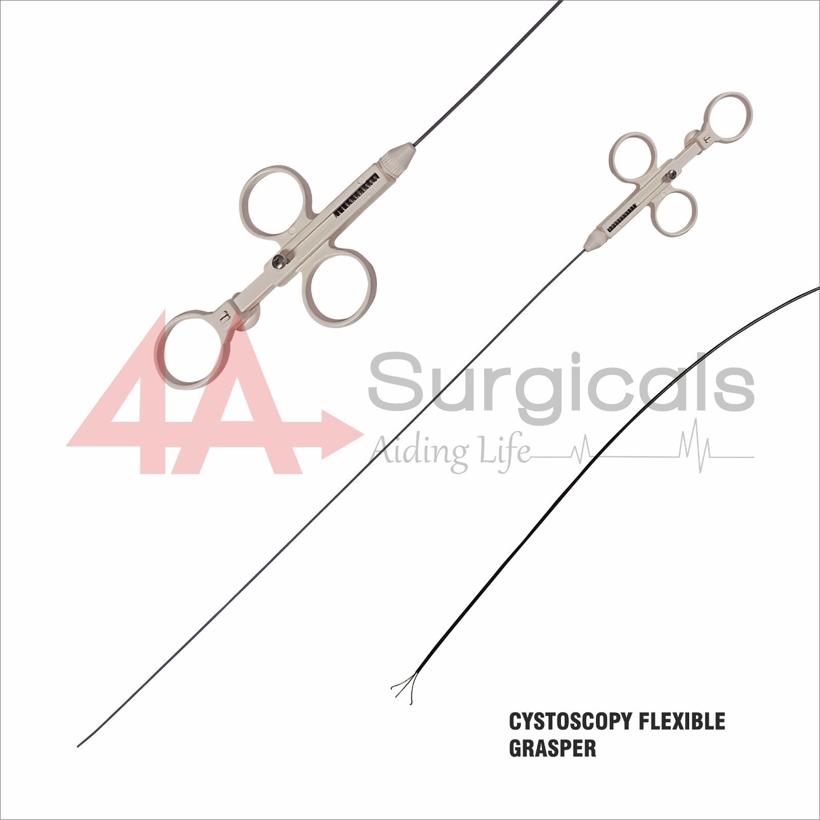 4A CYSTOSCOPY-FLEXIBLE-GRASPER 3Fr 63cm