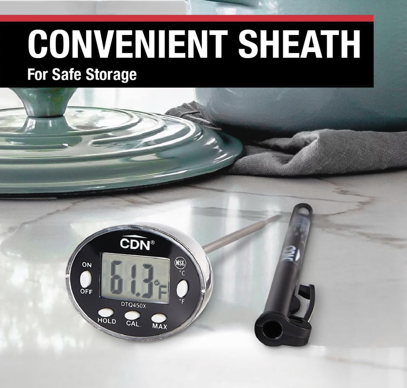 CDN Thin Tip Thermometer DTQ450X