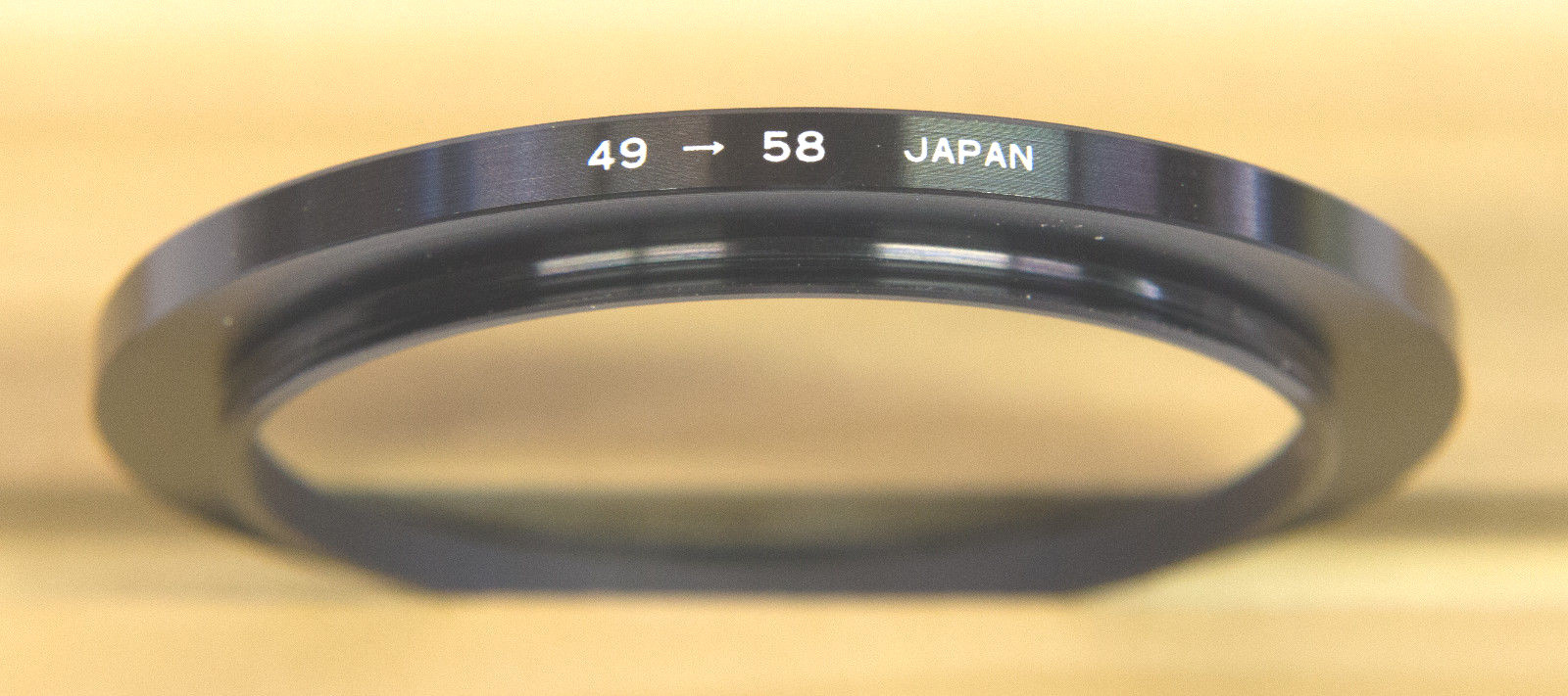 Filter Step Up Ring 49mm-58mm, NOS Gemko Brand in original box
