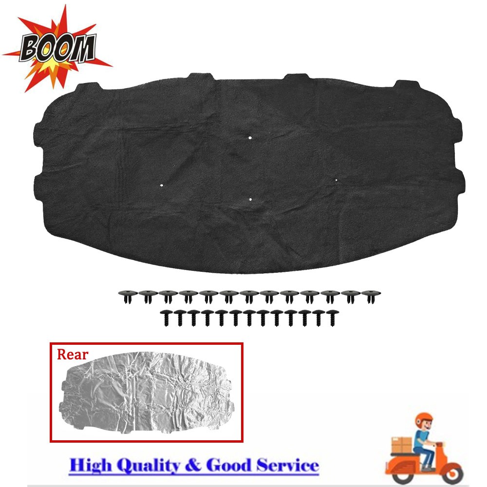 For BMW 320i 325i E46 1999-2006 Hood Insulation Pad Engine Heat Shield