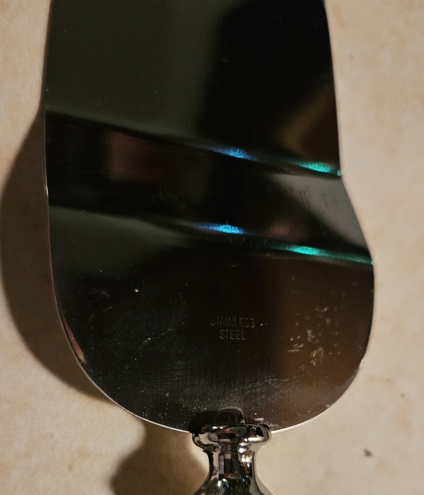 Murano Cake Server Art Deco Collection