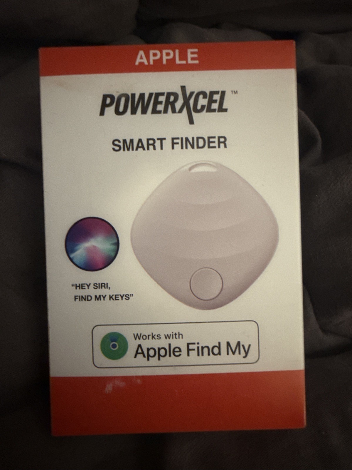PowerXcel Smart Finder works with Apple Find My White