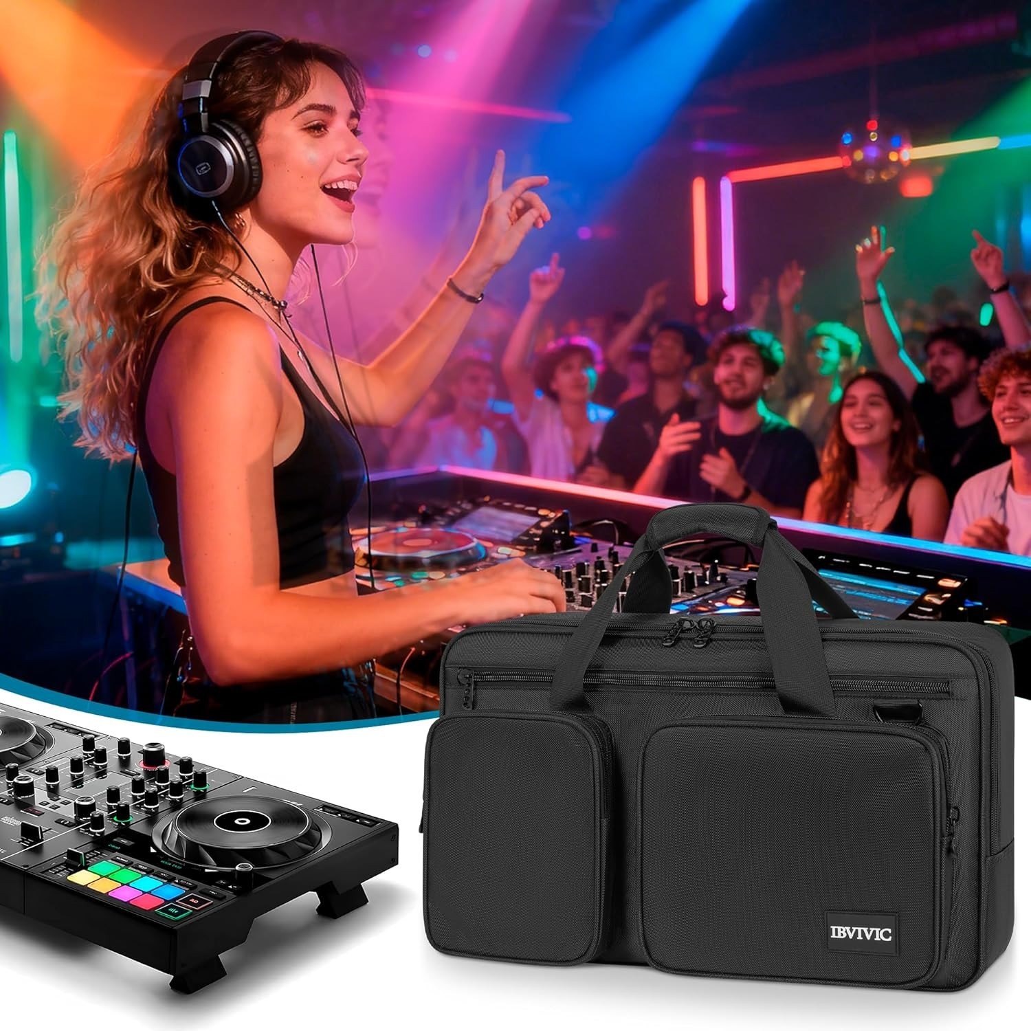 Protective Travel Case for Traktor Kontrol S4 MK3=//