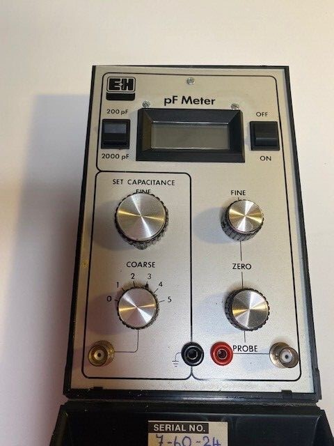 ENDRESS & HAUSER 8001 PICOMETER pF Meter