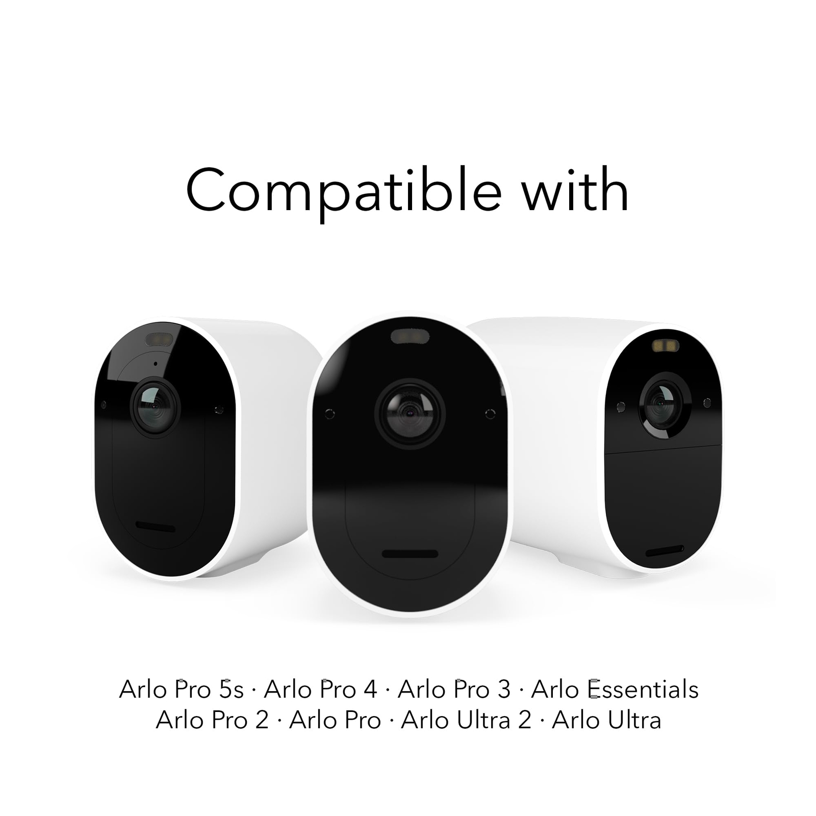 Universal Gutter Mount for Wyze, Blink, Ring, Arlo, Eufy Security Cameras
