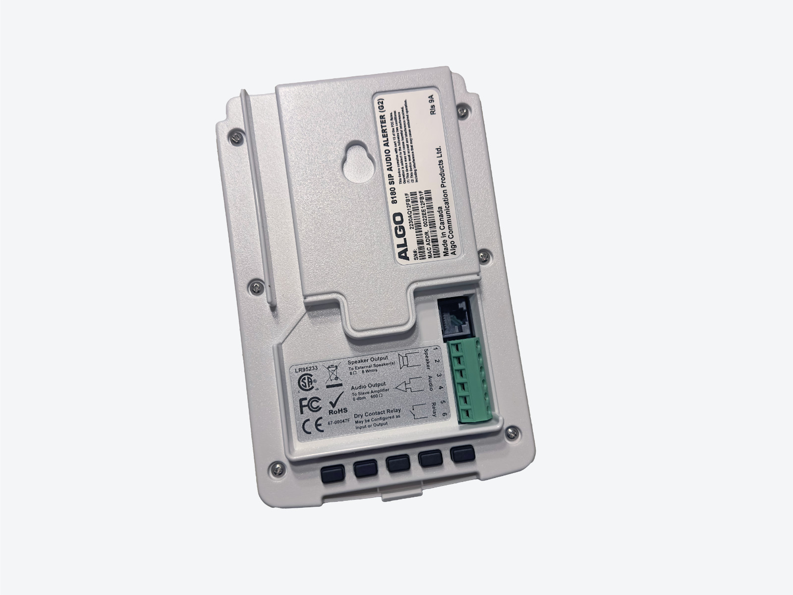 Algo 8180 SIP Audio Alerter (G2)