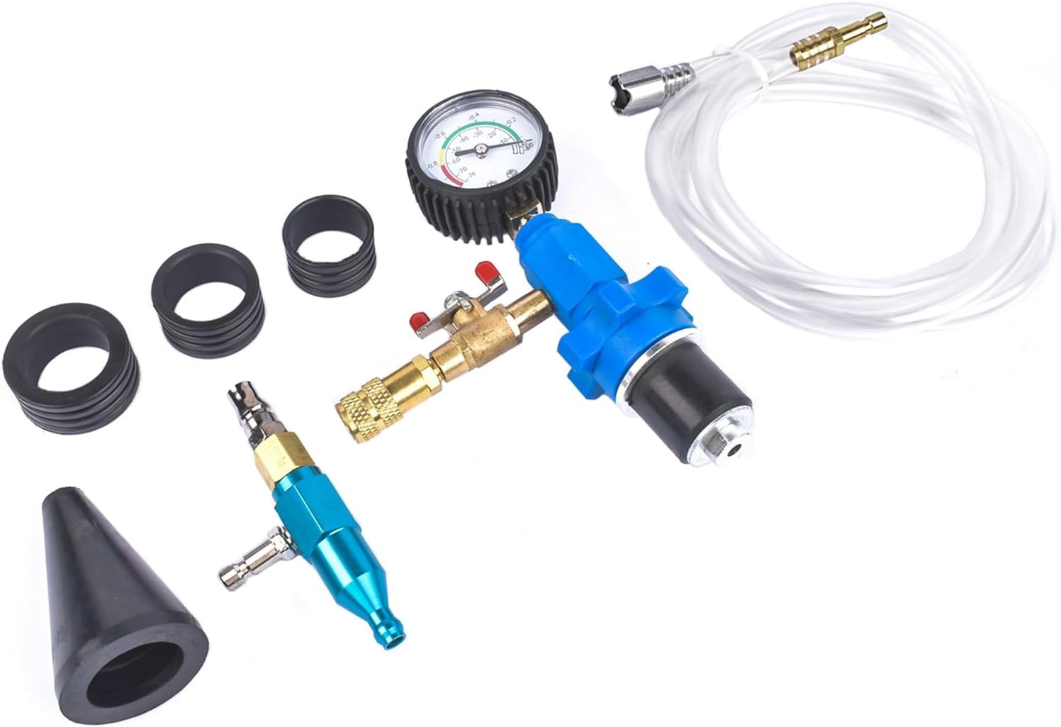 Auto Coolant Vacuum Kit Cooling System Vacuum Radiator Kit Refill & Purging Tool
