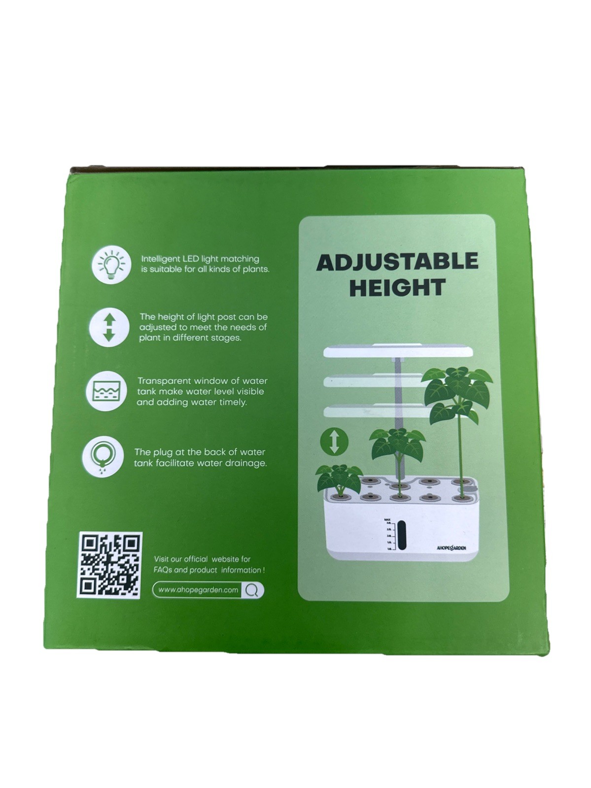 Ahopegarden 10 pods intelligent planter