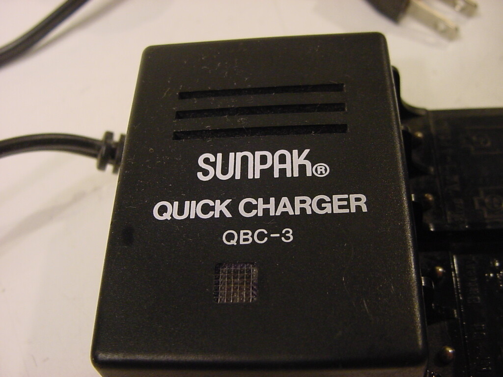 SUNPAK QUICK CHARGER QBC-3