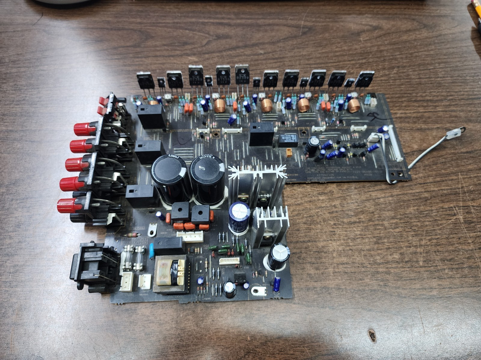 OEM DENON AVR-1602 Power Amp Board  (UP B)