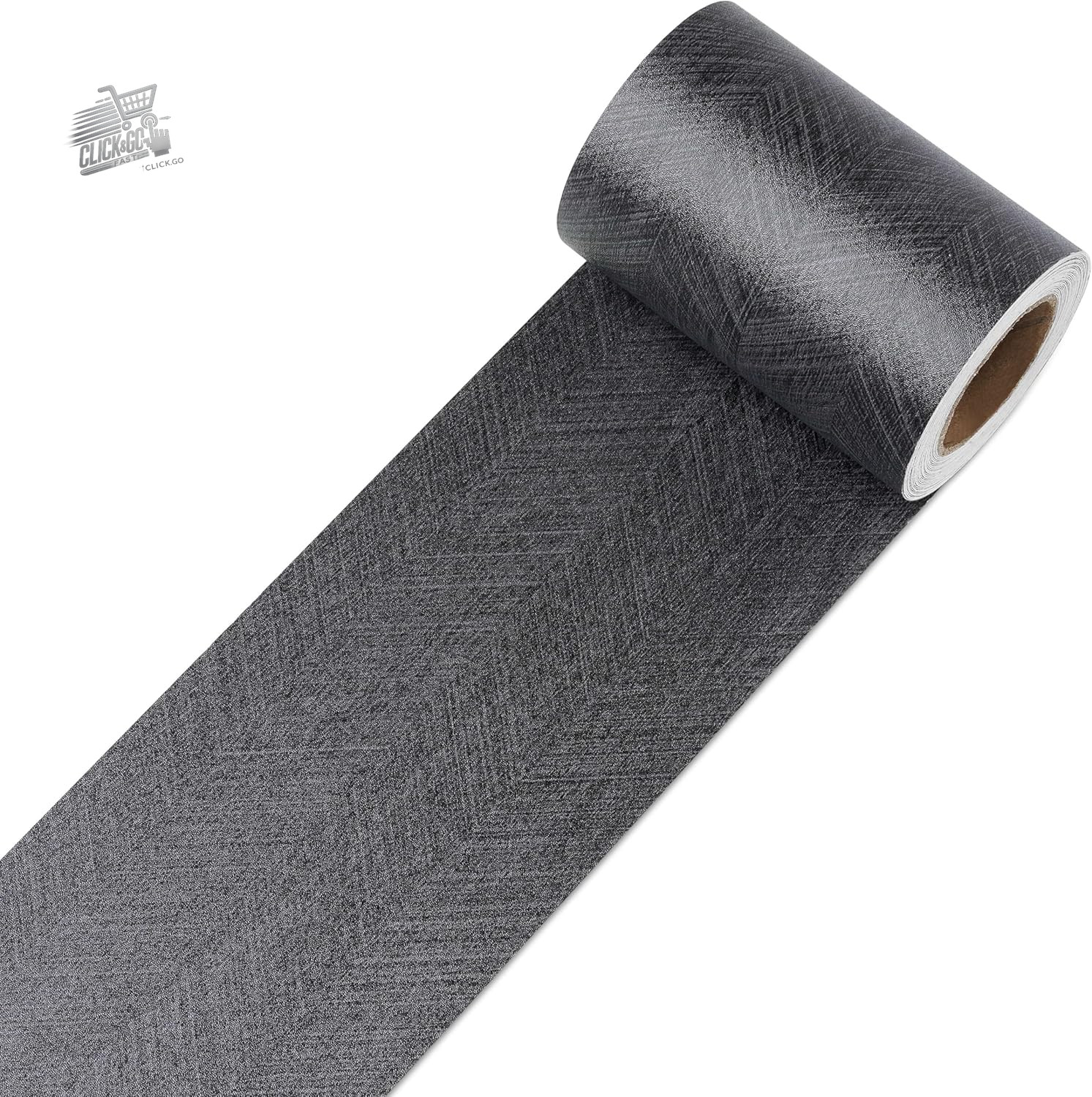 Adhesive edge for furniture stickers dark gray edge for walls 7.6X600cm edges C