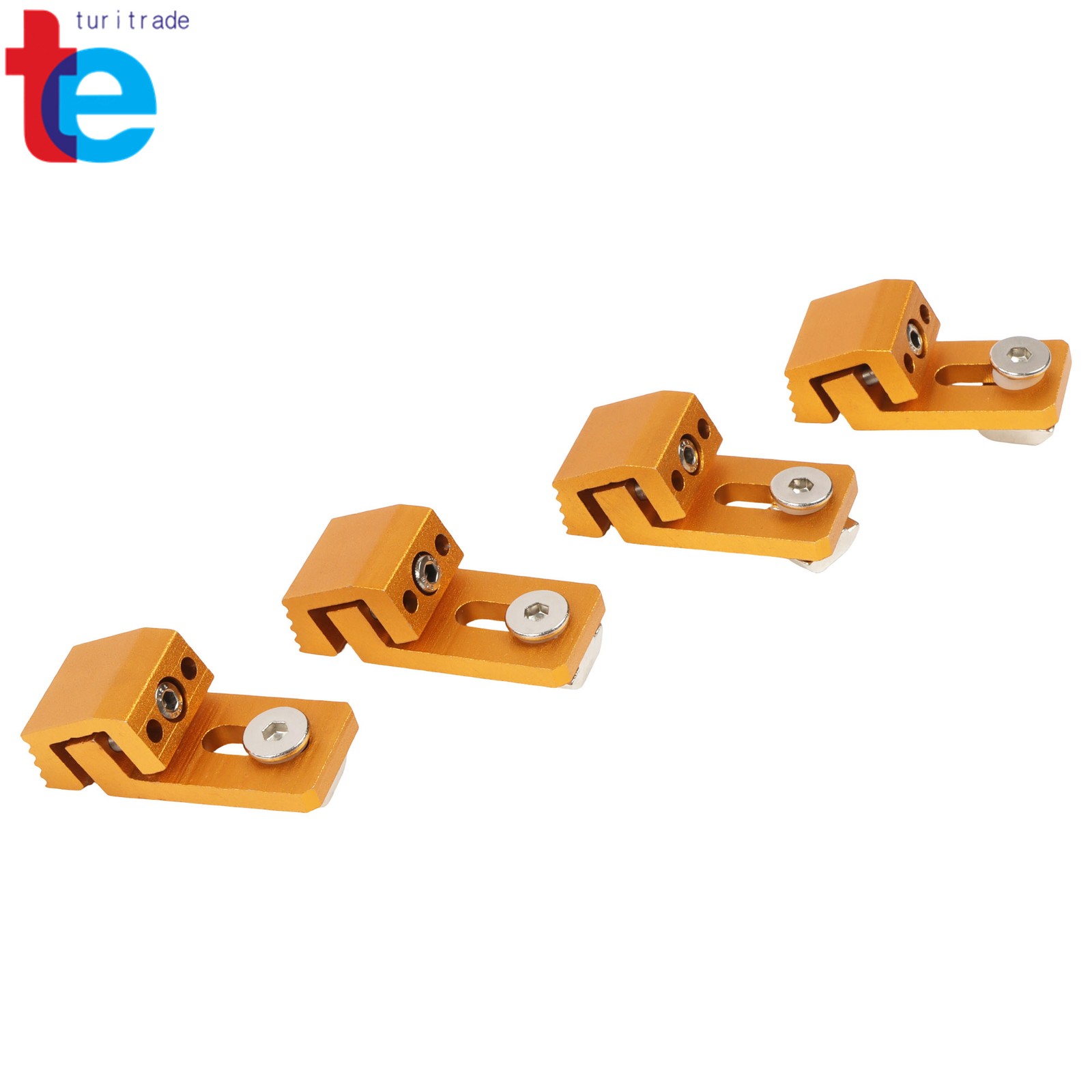4 Pcs Aluminum Tiger Claw Workholding for 3018 Pro Max/Ultra CNC