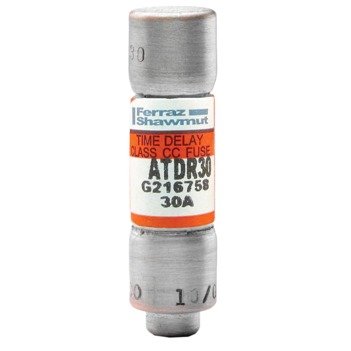 Mersen ATDR2 Amp-Trap Midget Time Delay Fuses, 600V AC, 2A