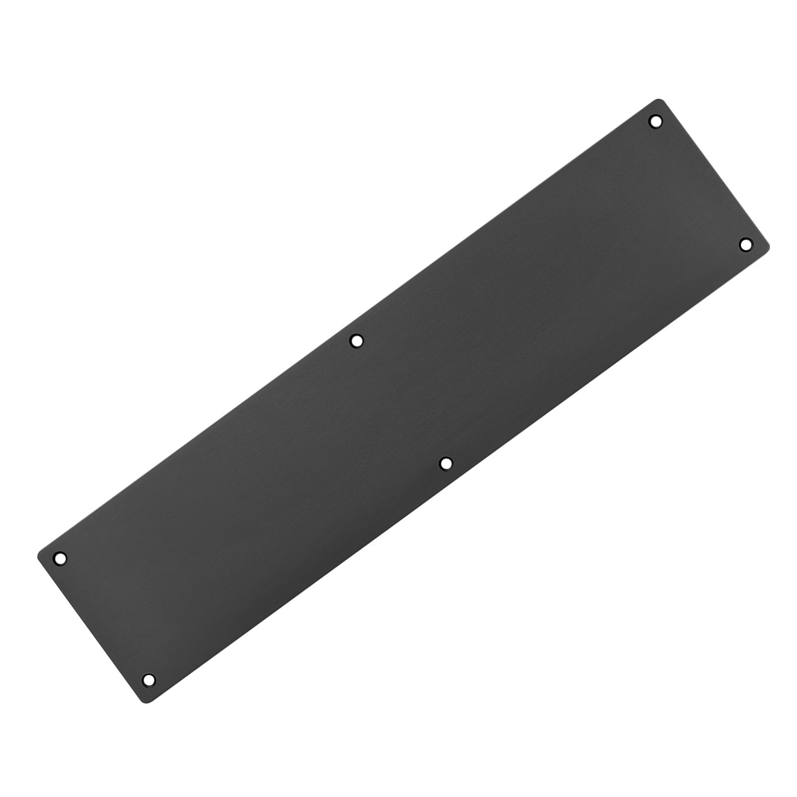2PACK 4 X16 Inches Aluminum Door Kick Plate for Exterior Door Black