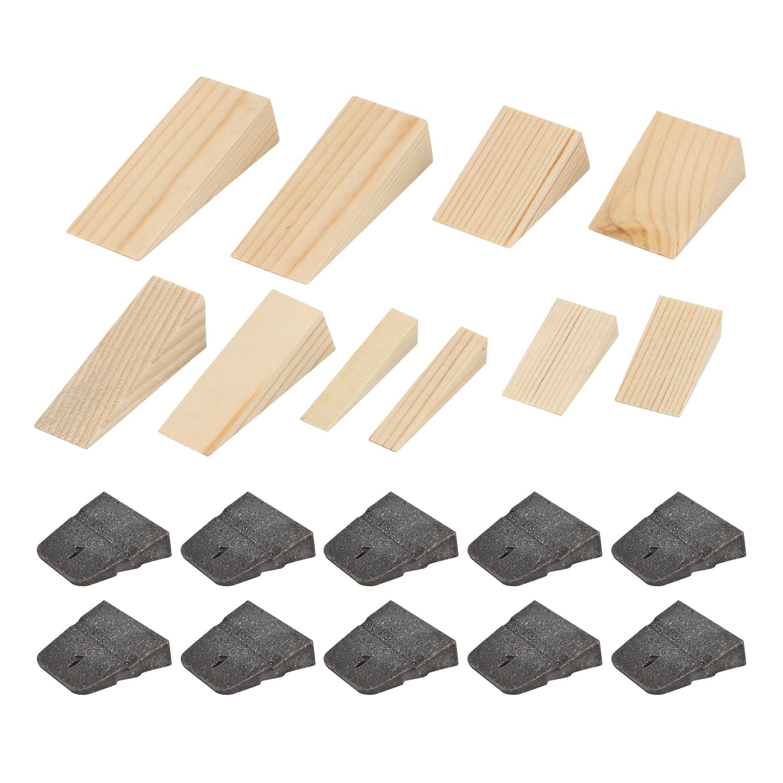 20 Pcs Axe Hammer Handle Wedge Kit Wood And Steel Handle Wedge Axe Handle Wedge