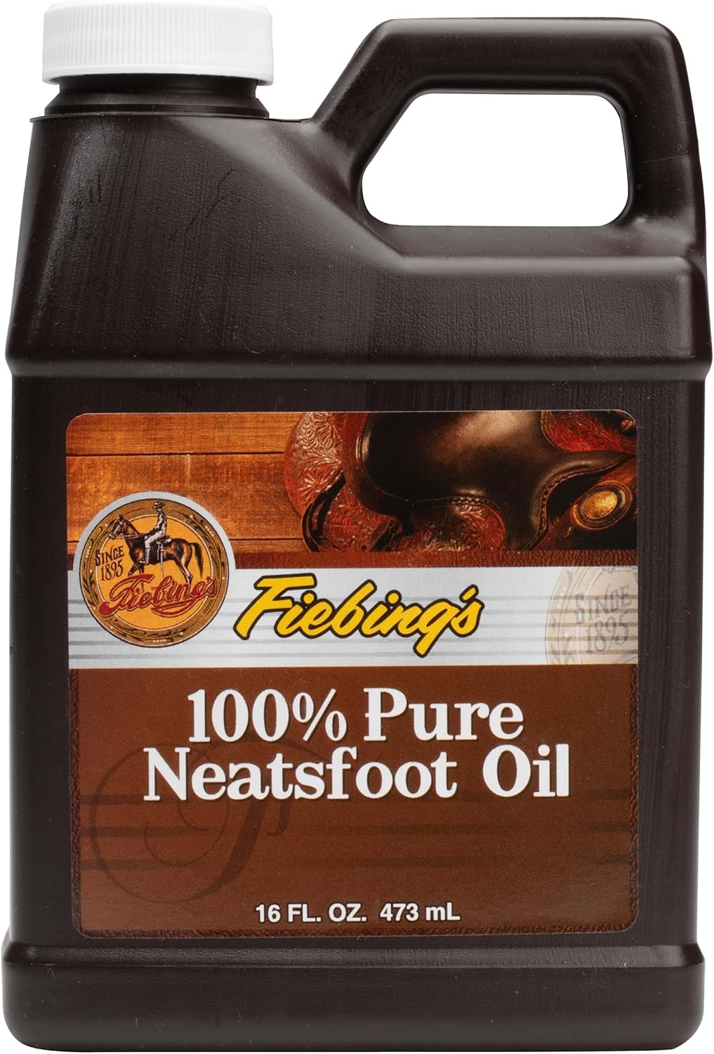 Fiebing's 100% Pure Neatsfoot Oil 16 oz - Leather 16 Ounce (Pack of 1)