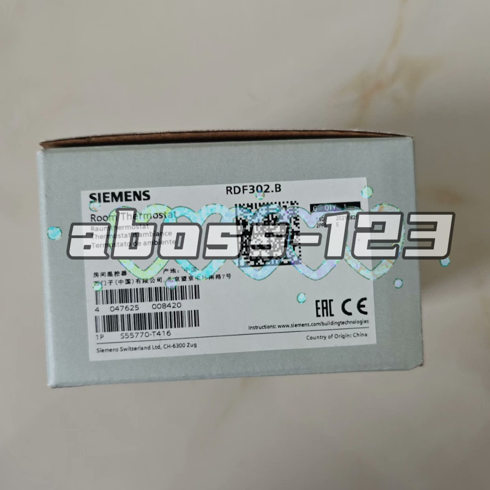 SIEMENS RDF302.B Temperature Controller Switch#1pcs New In Box