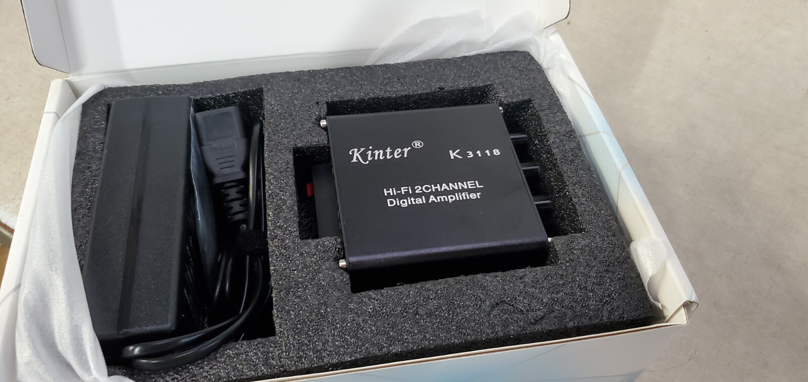 Kinter K3118 Texas Instruments TI Digital Hi-Fi Audio Mini Class D Home Auto DIY