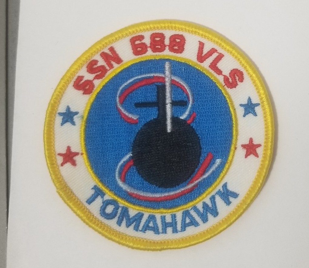 SSN 688 VLS Tomahawk Patch RARE HTF NEW VTG