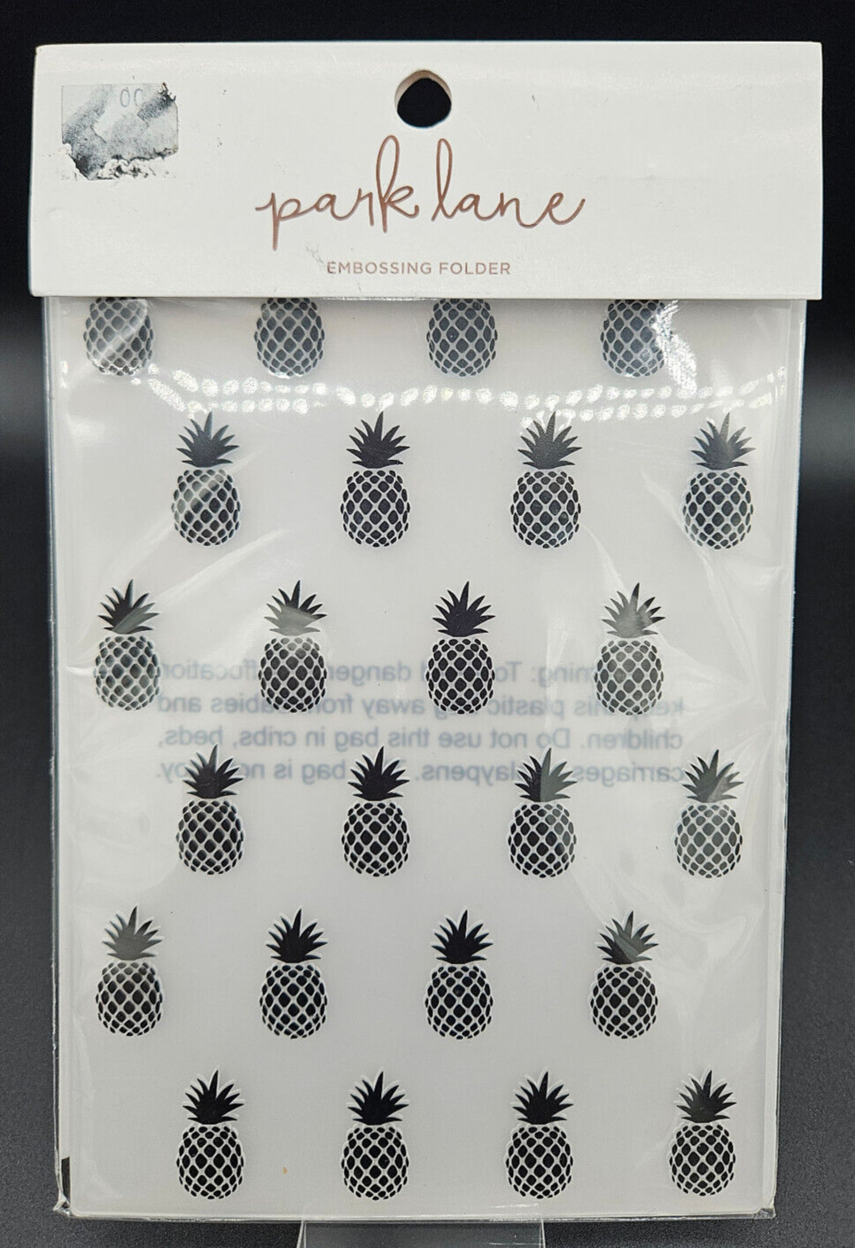 Pineapple Embosser Embossing Folder 7"x5" Park Lane Embossing Folder NEW
