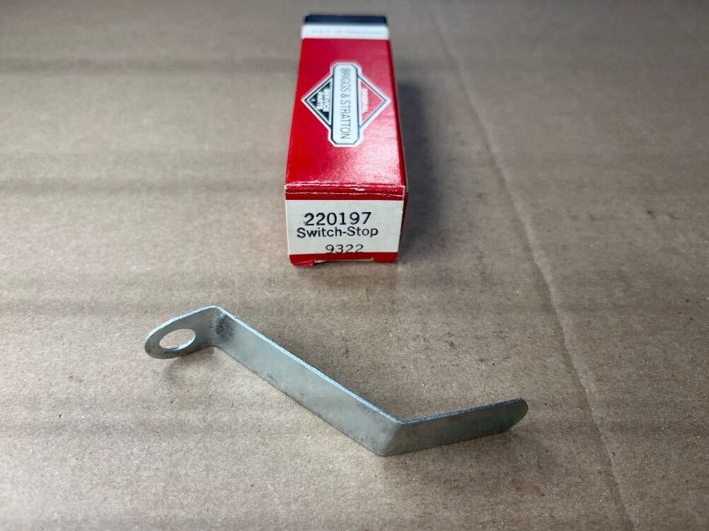 Briggs & Stratton 220197 SWITCH STOP