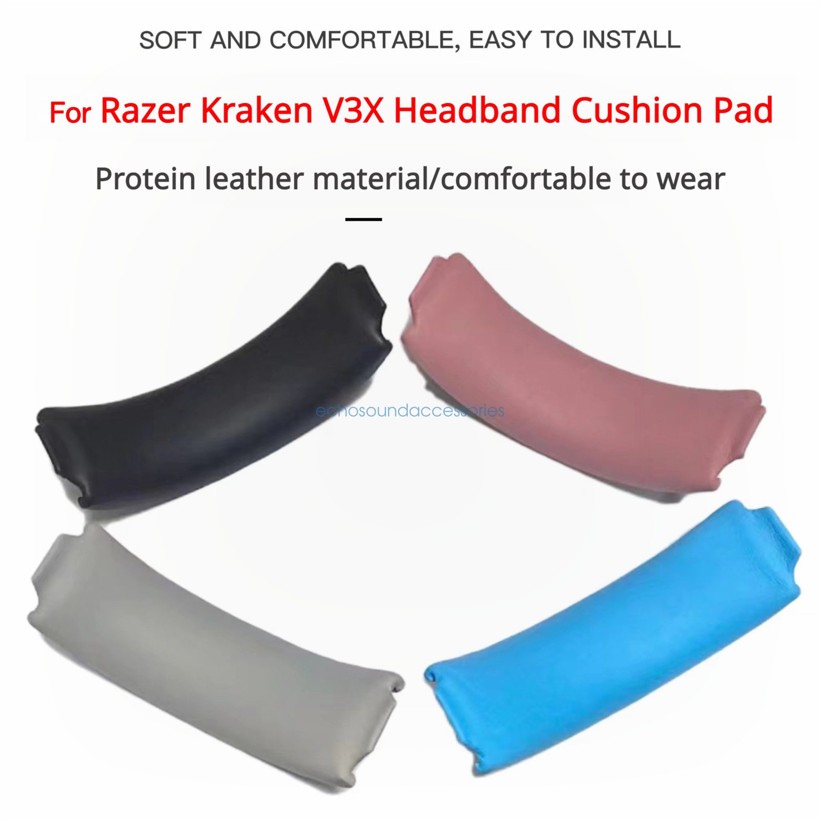 Replacement Headband Cushion Pad for Razer Kraken V3X Headphone