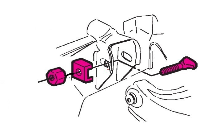 24210 GM Upper Control Arm Knockout Punch Tool Alignment