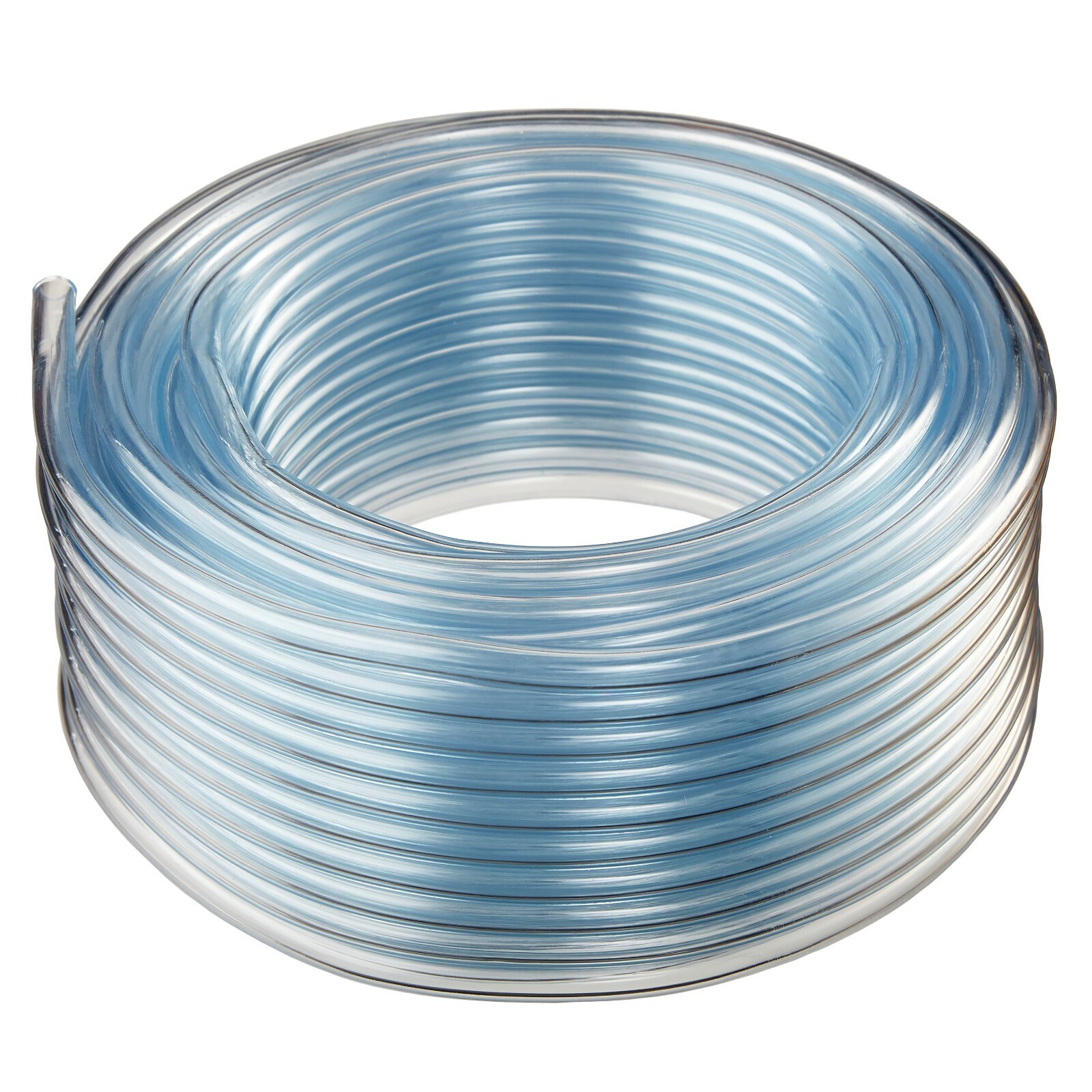 3/4" ID x 1" OD x 100 ft - Crystal Clear Flexible PVC Vinyl Tubing - BPA Free