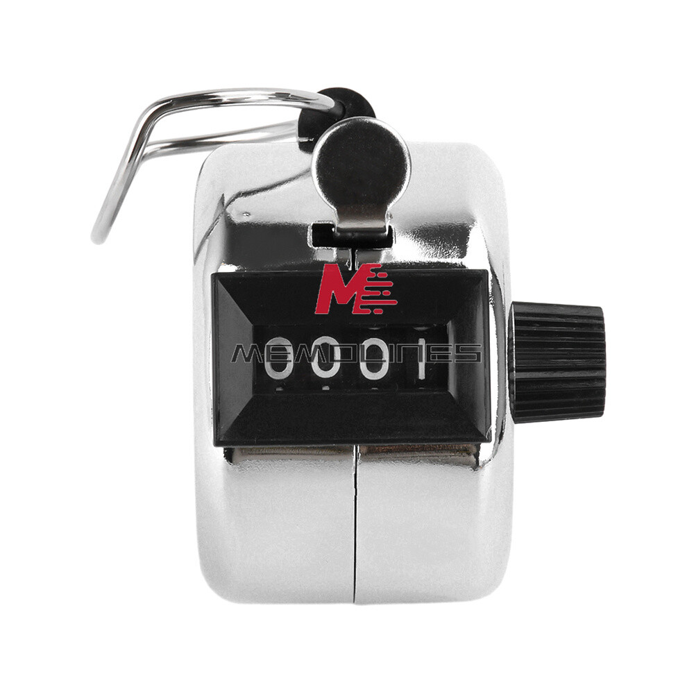 Mechanical Hand Tally Number Counter Click Clicker 0~9999 4Digit Counting Manual