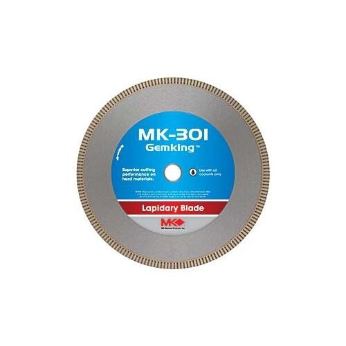 MK Diamond Lapidary Blade Gemking MK-301 6" x .040" x 5/8" 166066