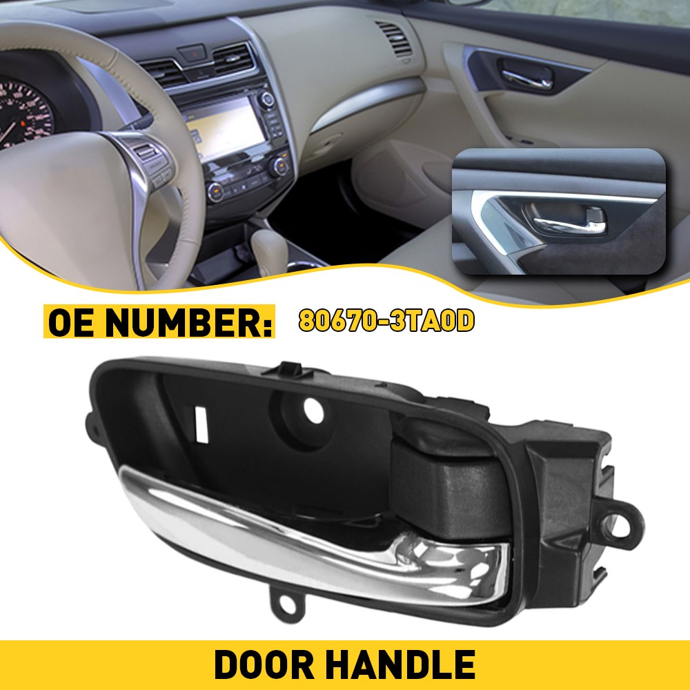 Right Passenger Side Interior Door Handle for 2013-18 Nissan Altima Pathfinder E