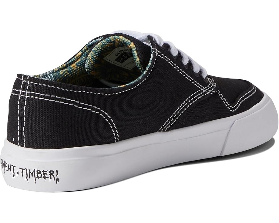 Element Topaz C3 Sneakers Kids 3.5 Black White Athletic Skateboard Shoes JOBB888