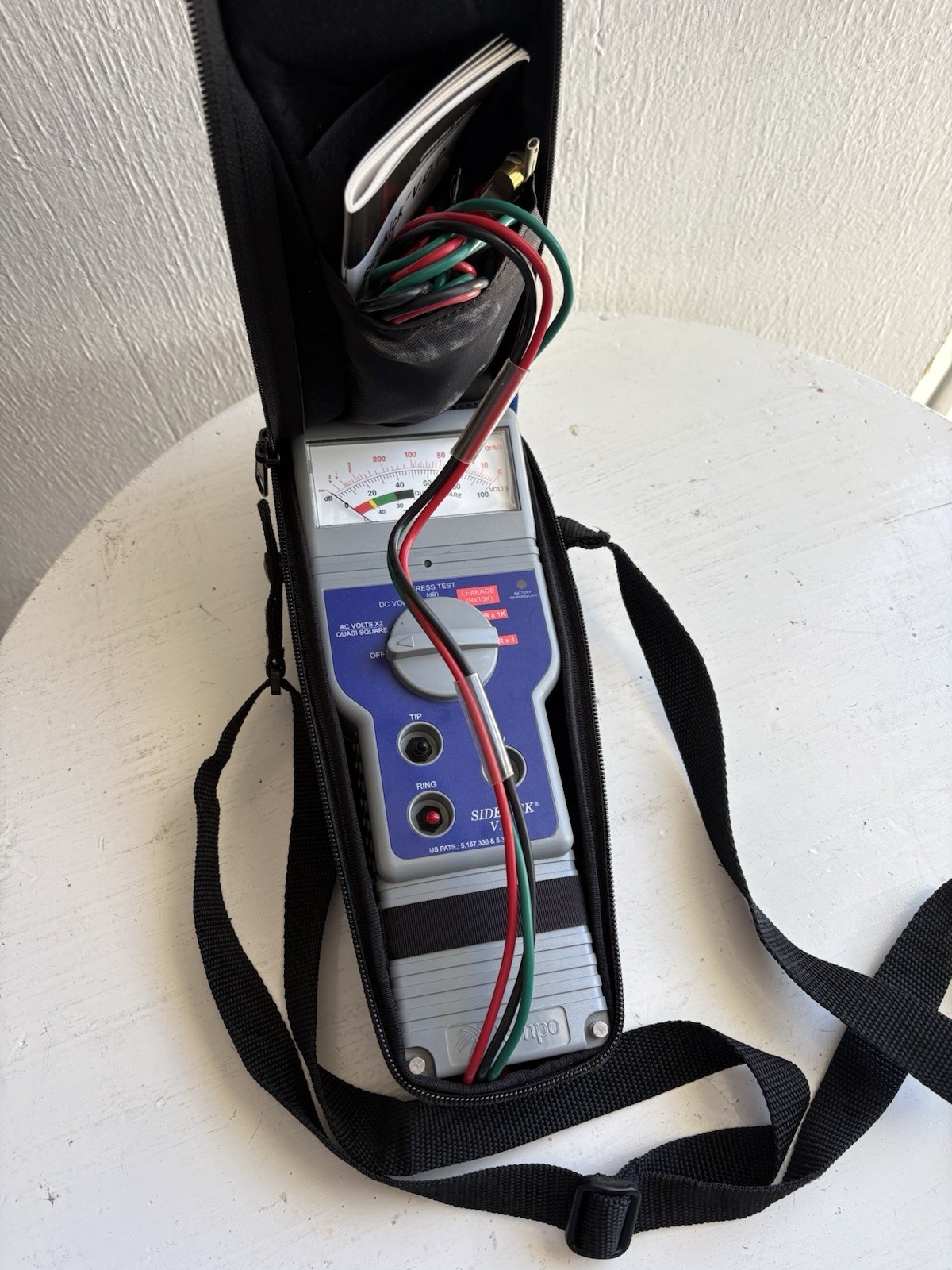 Sidekick Tempo VOC Cable Tester 1143-3001-A Technical Support Complete Kit