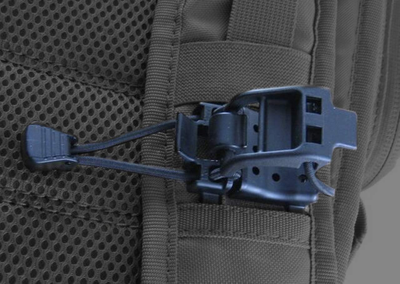 Multipurpose Tactical Gear Clip - Lightweight Fastener for Backpacks