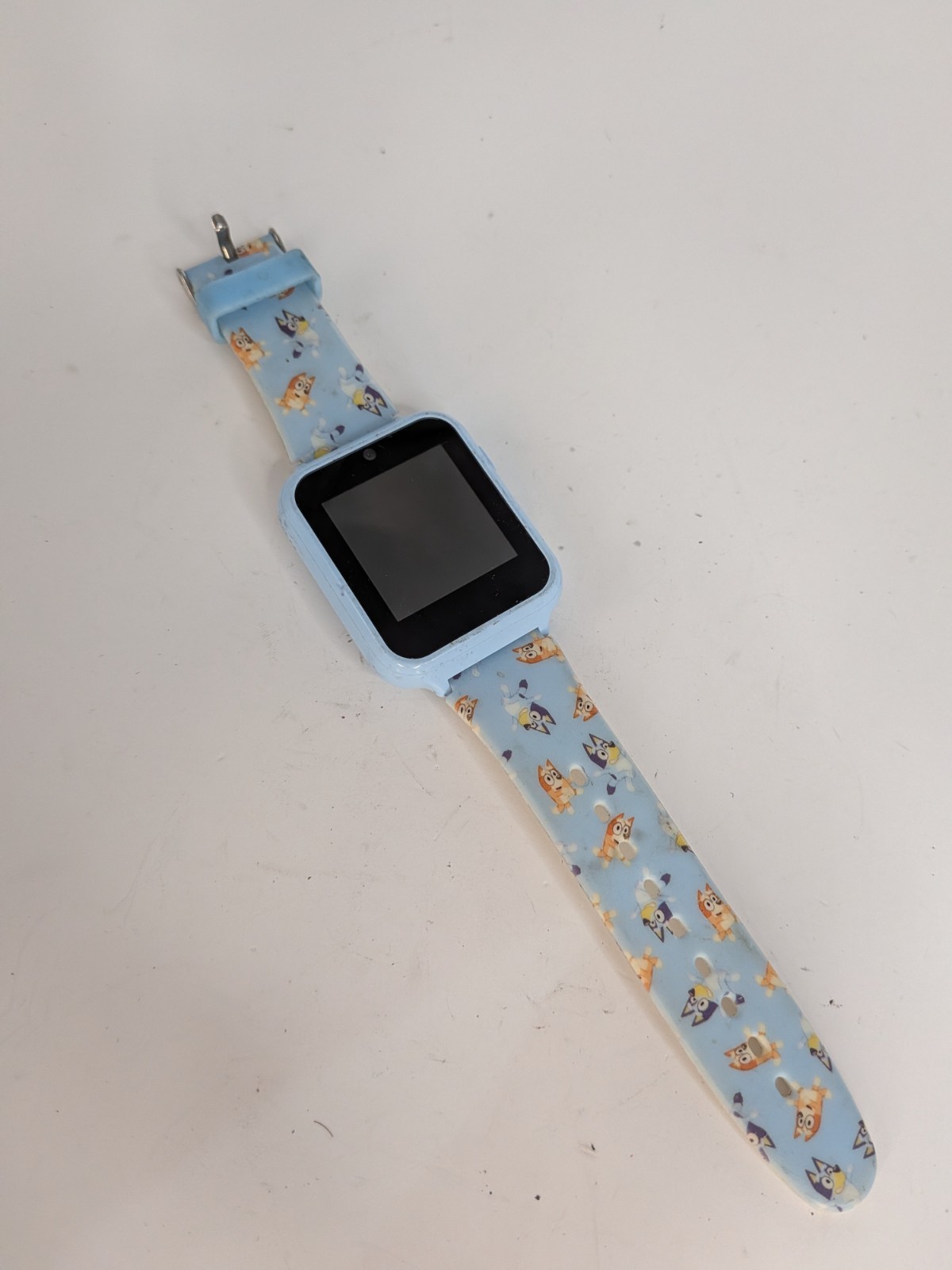Bluey iTime Touchscreen Children's Smart Watch with Silicone Strap and Blue Case