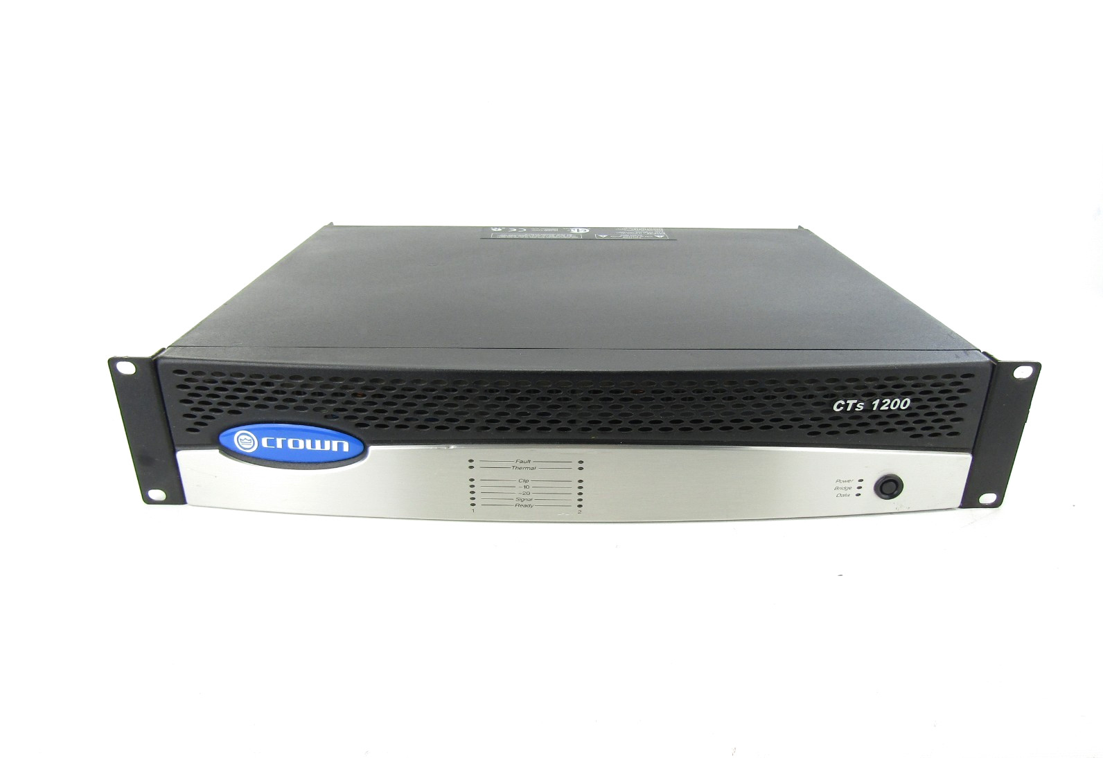 Crown CTs 1200 2-Channel 1200 Watt Amplifier w/ PIP-UPS3 Processor Module