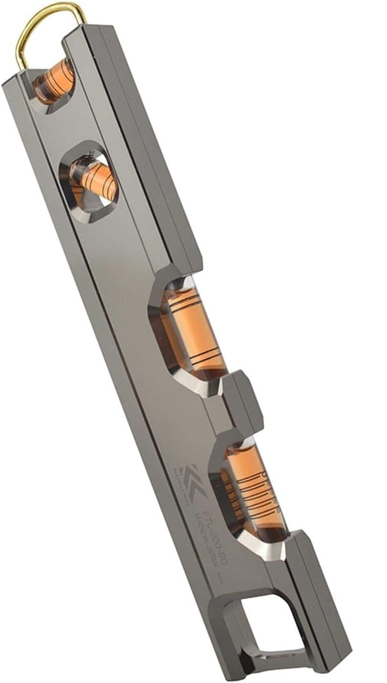 FUJIYA ALUMINUM LEVEL (200mm)  FTL-200-BG