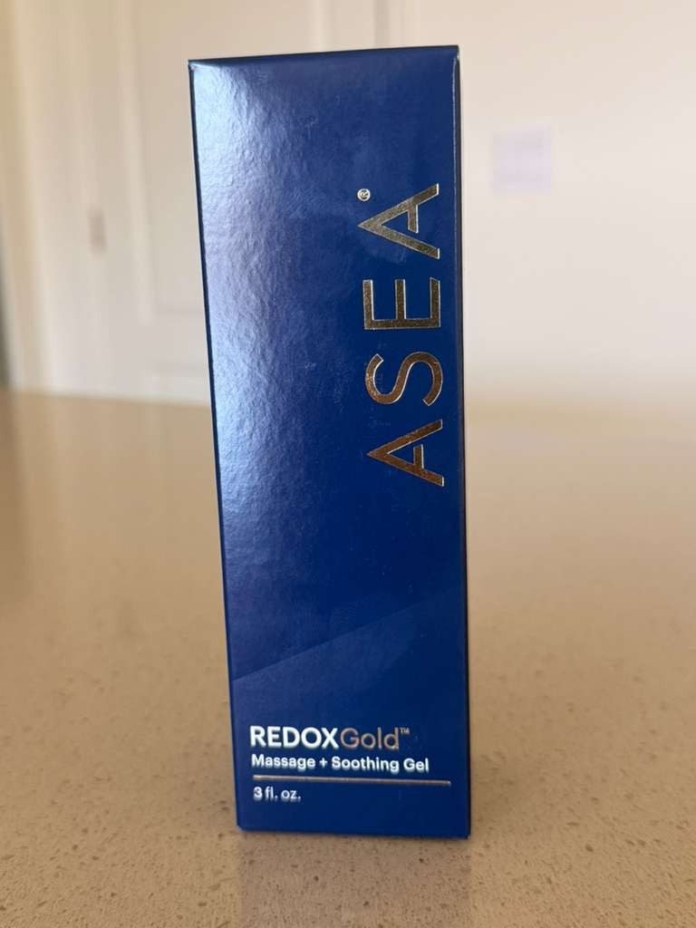 ASEA Redox Gold Massage + Soothing Gel (3 FL OZ) EXP: 11/27  FREE SHIPPING