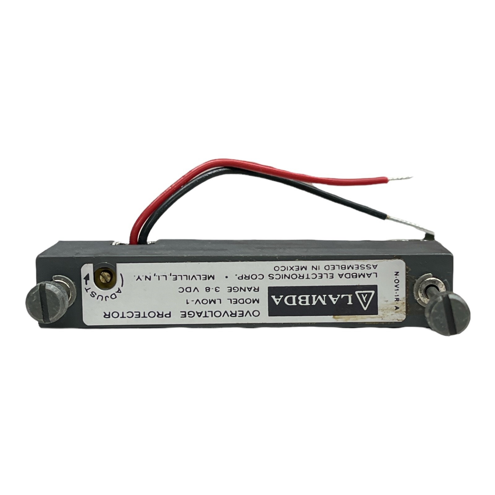LAMBDA OVERVOLTAGE LMOV-1 RANGE 3-8VDC NEW/UNUSED SURPLUS