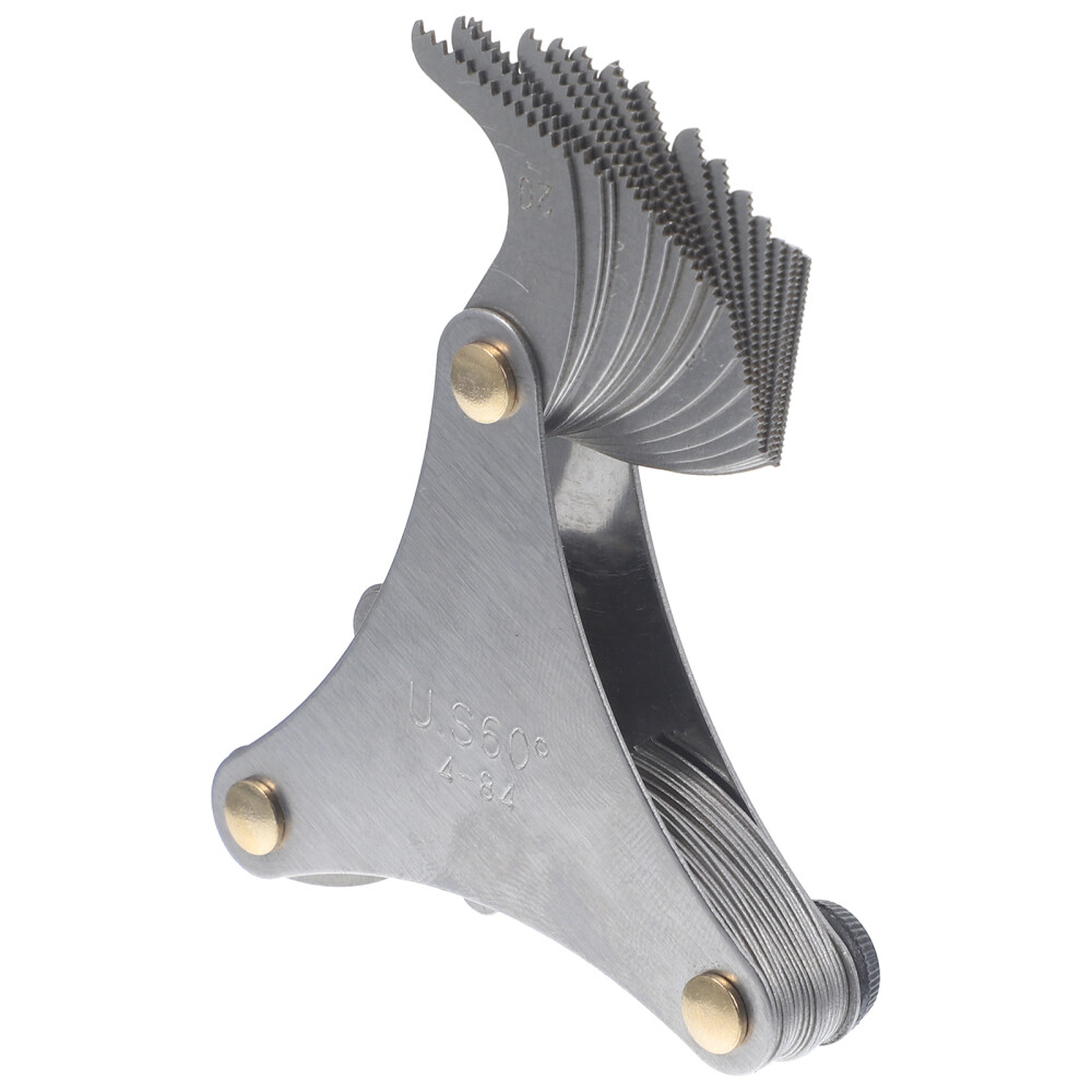 Thread Pitch Gauge Stainless Steel Multi-purpose Cutting Gauge Caliper Gauge