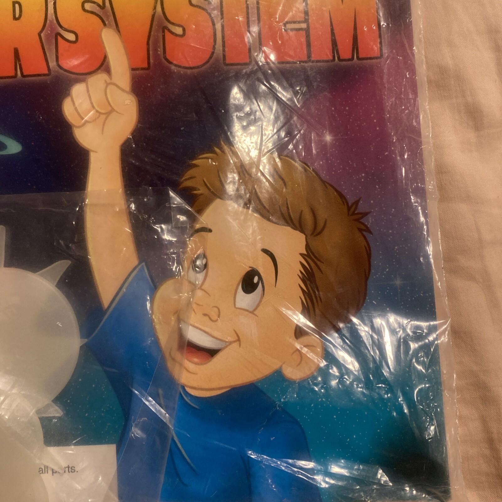 Solar System: Simple Science Book includes GLOW IN DARK planets & sun 2007 NEW