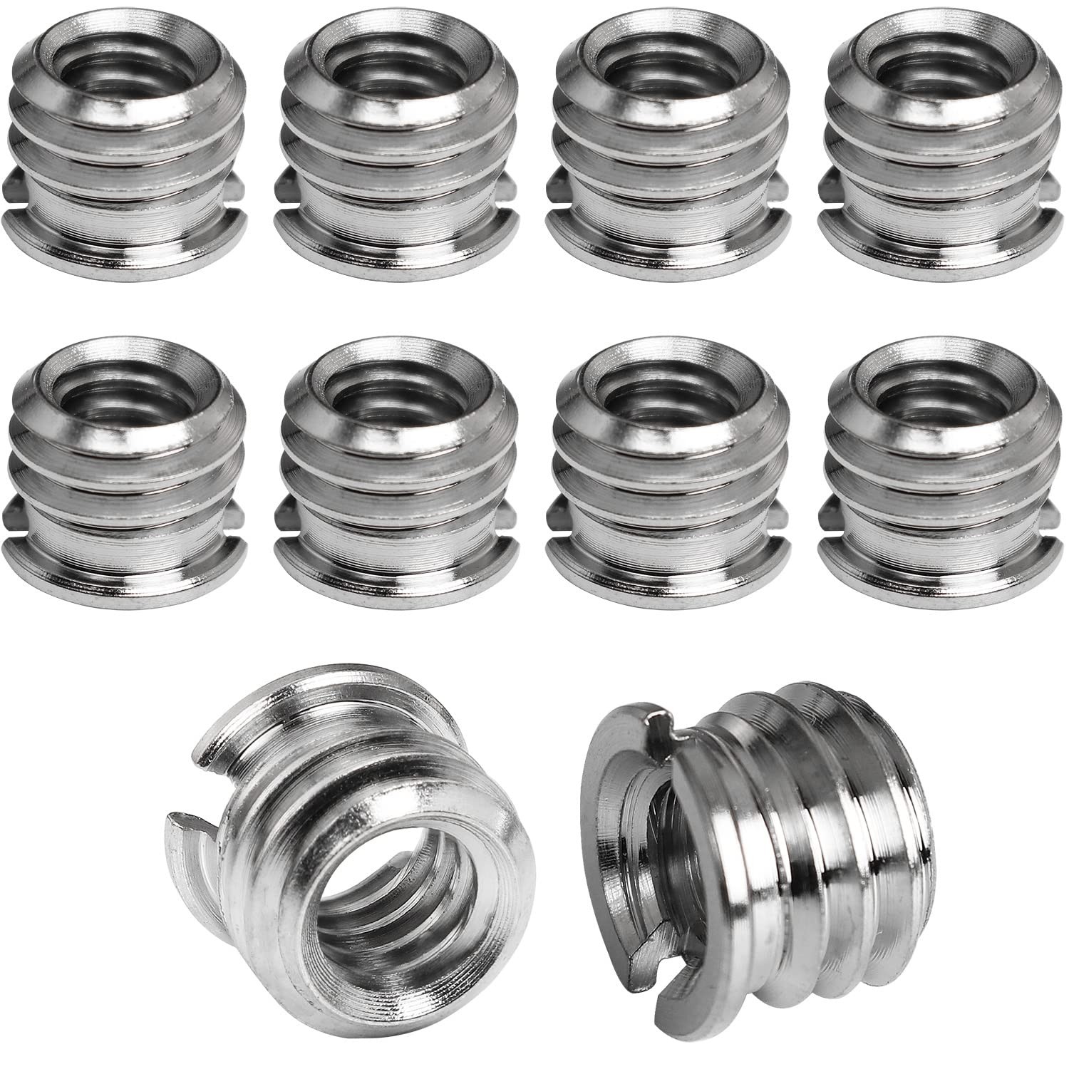 1/4"20 Female to 3/8"16 Male Tripod Thread Adapter 10PCS Standard Screw Adapt...