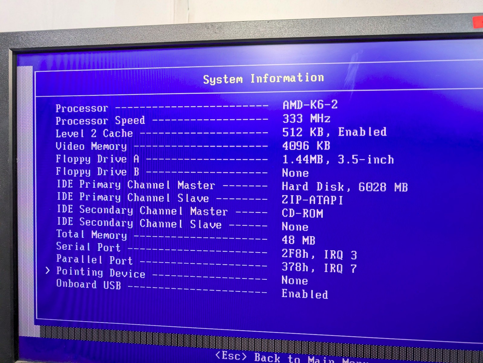 IBM Aptiva Type 2153 E2U beige desktop computer from 98; tested powers on; wiped