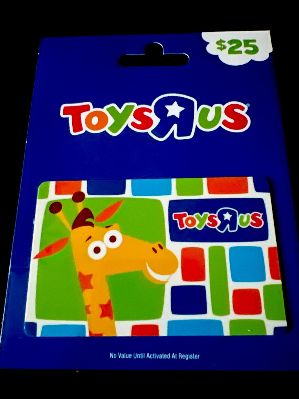 Toys R Us - Geoffrey Giraffe Collectible Gift Card