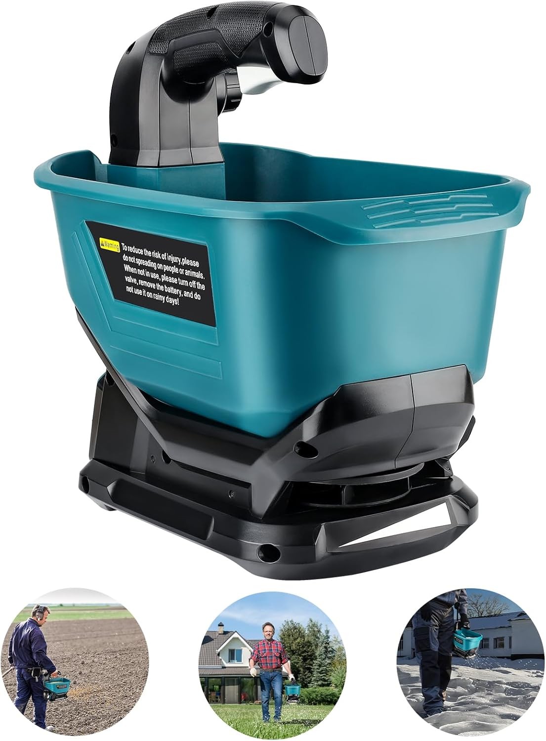 Seed Spreader for Makita 18V LXT Li-ion Battery Handheld Spreader Garden Tool US