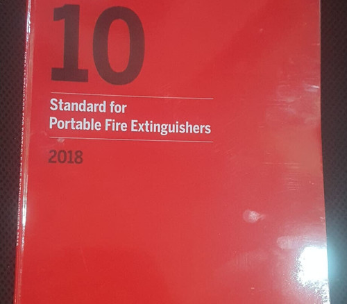 10 Standard for Portable Fire Extinguishers 2018 Edition FREE SHIPPING